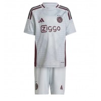 Camisa de time de futebol Ajax Replicas 3º Equipamento Infantil 2024-25 Manga Curta (+ Calças curtas)